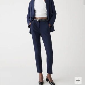J. Crew high rise Cameron pant in four season stretch - navy dress pant 4Tall